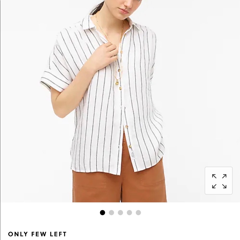 Relaxed-fit short-sleeve Baird McNutt linen shirt